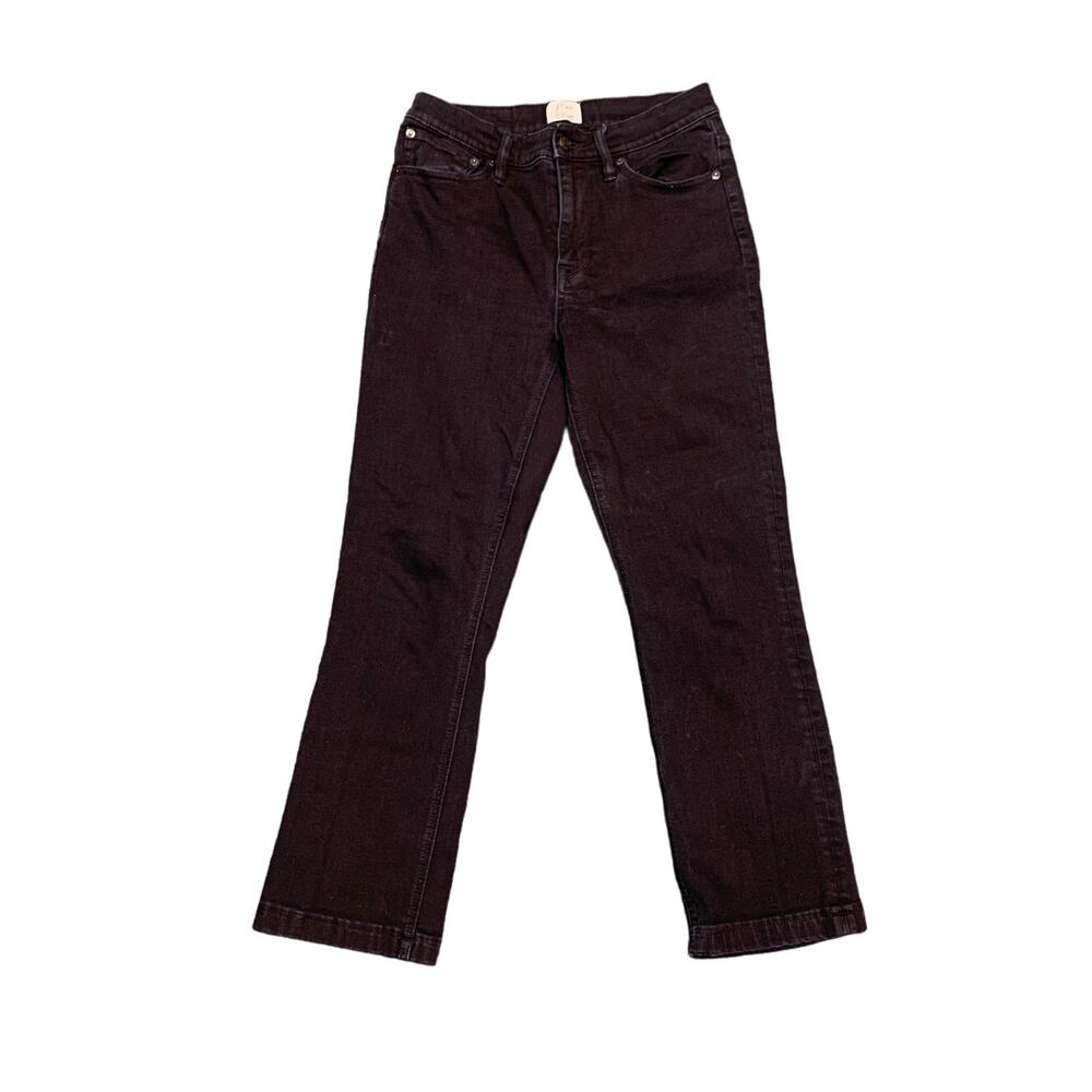 J. Crew Factory Women's black Ankle Jeans